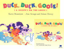 노부영 Duck, Duck, Goose! (원서 & CD) (Hardcover) - 노래부르는 영어동화