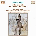 [수입] Nicolo Paganini - Violin Concertos Nos.1 & 2 / Ilya Kaler