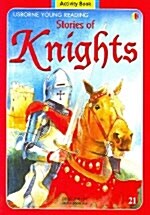 [중고] Usborne Young Reading Activity Book 1-21 : Stories of Knights (Paperback + Audio CD 1장)