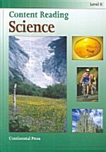 Content Reading Science Level E : Students Book (Paperback)