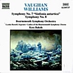 [수입] Ralph Vaughan Williams - Symphony No.7 & 8 : Kees Bakels / Bournemouth Symphony Orchestra