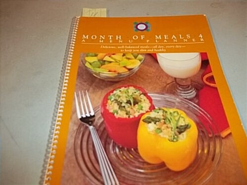 Month of Meals 4: A Menu Planner (Spiral-bound)