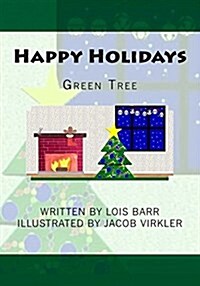 Happy Holidays, Green Tree (Paperback, Large Print)