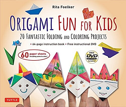 Origami Fun for Kids Kit: 20 Fantastic Folding and Coloring Projects: Kit with Origami Book, Fun & Easy Projects, 60 Origami Papers and Instruct (Other, Edition, Book a)