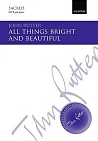 All things bright and beautiful (Sheet Music, SATB vocal score)