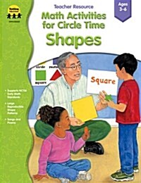 Math Activities for Circle Time: Shapes (Paperback)