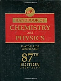 CRC Handbook of Chemistry and Physics, 87th Edition (CRC Handbook of Chemistry & Physics) (Hardcover, 87)