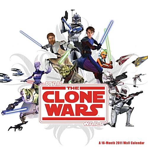 Star Wars The Clone Wars 2011 Wall Calendar (Calendar)