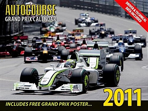 Autocourse Formula One 2010 Deluxe Wall Calendar (Calendar, Wal Deluxe)