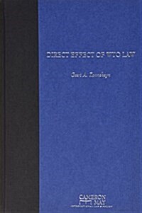 Direct Effect of WTO Law (Hardcover)