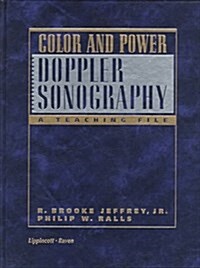 [중고] Color and Power Doppler Sonography: A Teaching File (Hardcover)