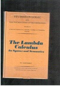 The Lambda calculus : its syntax and semantics