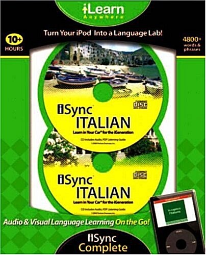 iSync Italian Complete (iLearn Anywhere) (MP3 CD, MP3 Blg)