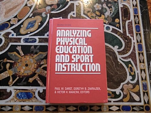 Analyzing Physical Education and Sport Instruction, 2nd Edition (Hardcover, 2 Sub)