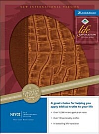 NIV Life Application Study Bible (New International Version) (Leather Bound)