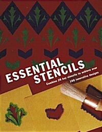 Essential Stencils: Includes 30 Ready-to-Use Stencils in Classic Designs (Paperback)
