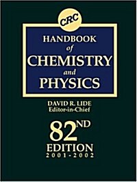 CRC Handbook of Chemistry and Physics, 82nd Edition (Hardcover, 82nd)