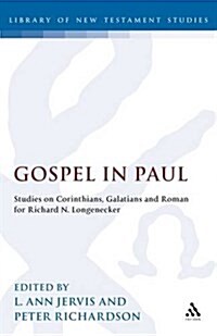 [중고] Gospel in Paul (Journal for the Study of the New Testament Supplement) (Hardcover, 1st)