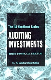 Auditing Investments (Paperback)