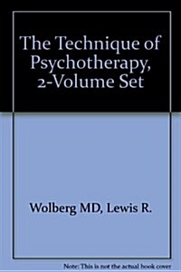 The Technique of Psychotherapy (Hardcover, 4 Sub)