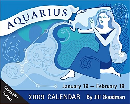 Aquarius: 2009 Mini Day-to-Day Calendar (Calendar, Min Pag)