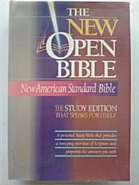 Holy Bible: The New Open Bible, Study Edition, New American Standard Bible (Hardcover, Open Study ed)