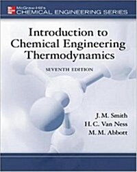 MP Introduction to Chemical Engineering Thermodynamics (Hardcover, 7)