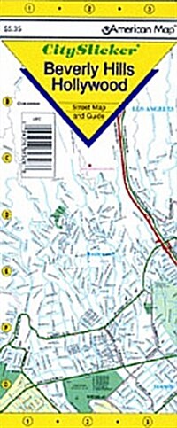 Beverly Hills Hollwood, Ca City Slicker (Paperback, Map)
