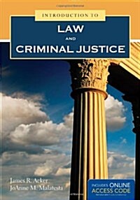 Introduction To Law And Criminal Justice (Paperback, 1)