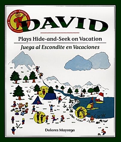 David Plays Hide-And-Seek on Vacation: Juega Al Escondite En Vacaciones (Library Binding, Lerner bilingual ed)