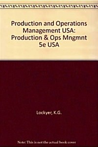 Production and Operations Management (Paperback, 5 Sub)