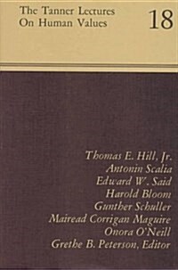 The Tanner Lectures on Human Values (Hardcover)