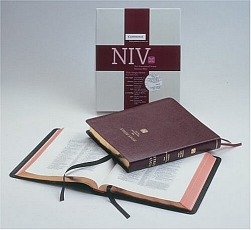 Wide Margin Reference Bible-NIV (Bonded Leather)