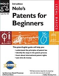 Nolos Patents for Beginners (Paperback, 3rd)