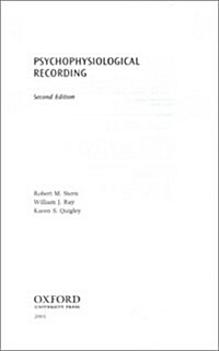 Psychophysiological Recording (Hardcover, 2nd)