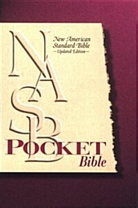 NASB Pocket Bible 95 (Leather Bound, Blue Bonded Leather with Snap)
