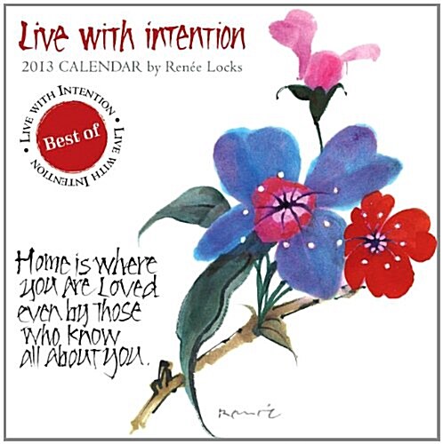 Live With Intention 2013 Calendar (Calendar, Wal)