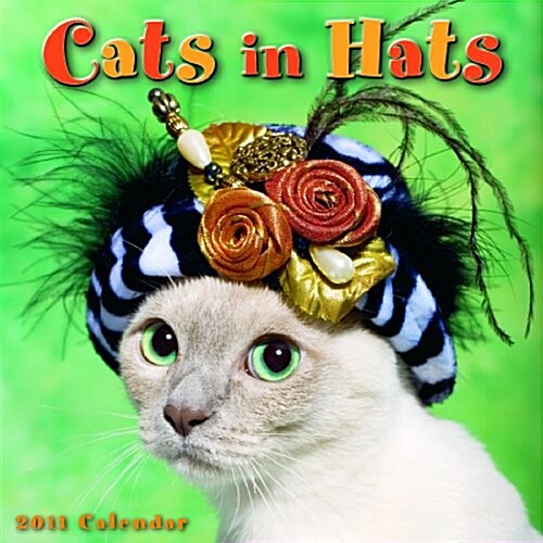 Cats in Hats 2011 Mini Wall Calendar (Calendar) (Calendar, Min Wal)