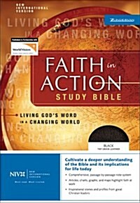 Faith in Action Study Bible (Leather Bound, Lea)