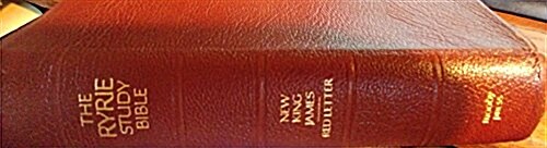 Ryrie Study Bible: New King James Version (Red Letter Editions Burgandy Bonded Leather) (Hardcover)