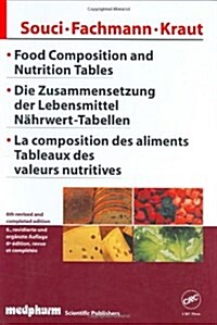 Food Composition and Nutrition Tables, Sixth Edition (Hardcover, 6)