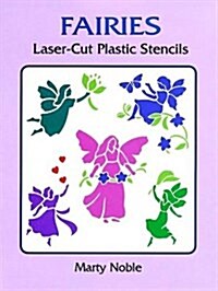 Fairies Laser-Cut Plastic Stencils (Laser-Cut Stencils) (Paperback)