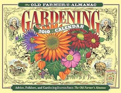 The Old Farmers Almanac 2010 Gardening Calendar (Old Farmers Almanac (Calendars)) (Calendar, Wal)