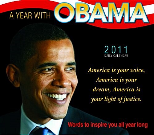 A Year with Obama 2011 Daily Boxed Calendar (Calendar) (Calendar, Pag)