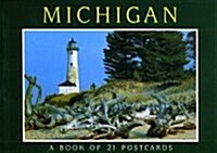 Michigan: A Book of 30 Postcards (Paperback)