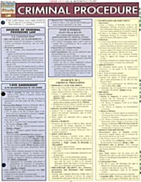 Criminal Procedure (Quickstudy) (Poster)