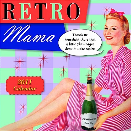 Retro Mama 2011 Mini Wall Calendar (Calendar) (Calendar, Min Wal)