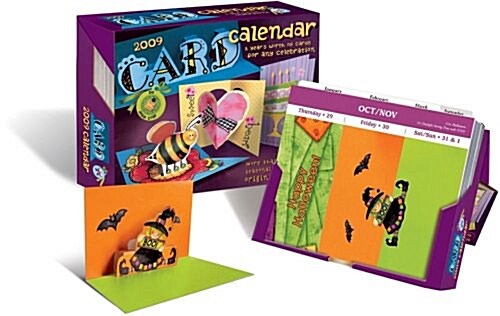 Card Calendar: A Years Worth of Celebrations: 2009 Day-to-Day Calendar (Calendar, Pag)