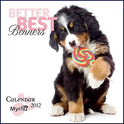 Best Berners by Myrna 2012 Square 12x12 Wall Calendar (Calendar, Wal)