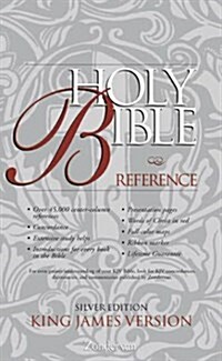 KJV Holy Bible Reference Silver Edition (Hardcover)